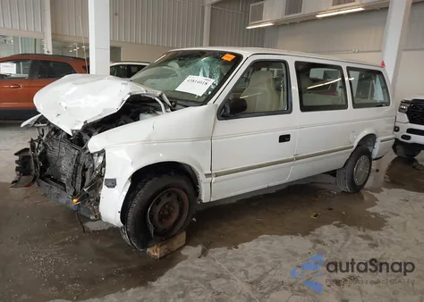 1993 Plymouth Grand Voyager Se z USA, uszkodzony, nr VIN 1P4GH44R2PX534086